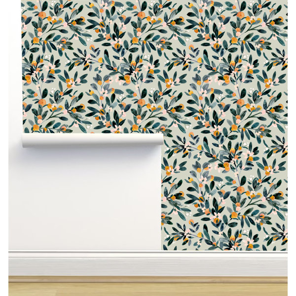 Red Barrel Studio® Neom Peel & Stick Floral Wallpaper Wayfair